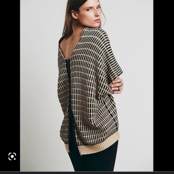 Free people boxy zip dow sweater top - Picture 11 of 11